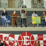 Photo High School Musical: The Musical: The Series – Episode 106: What Team? - Dara Renee (Kourtney) & Larry Saperstein (Big Red)