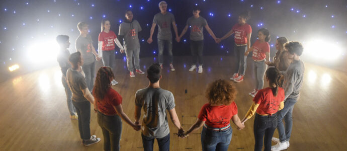Photo High School Musical: The Musical: The Series – Episode 108: The Tech Rehearsal - Dara Renee, Matt Cornett, Julia Lester, Larry Saperstein, Frankie A. Rodriguez, Joe Serafini, Kate Reinders, Joshua Bassett & Olivia Rodrigo