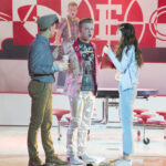 Photo High School Musical: The Musical: The Series &ndash; Episode 109: Opening Night - Joe Serafini (Seb) & Olivia Rodrigo (Nini)