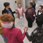 Photo High School Musical: The Musical: The Series – Episode 109: Opening Night - Dara Renee, Matt Cornett, Joshua Bassett, Joe Serafini, Julia Lester, Larry Saperstein, Olivia Rodrigo, Frankie A. Rodriguez & Kate Reinders