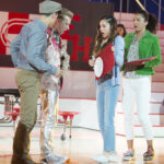 Photo High School Musical: The Musical: The Series &ndash; Episode 109: Opening Night - Joe Serafini (Seb), Olivia Rodrigo (Nini) & Sofia Wylie (Gina)