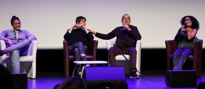 Booboo Stewart, Mitchell Hope, Kenny Ortega & Jadah Marie - Descendants - Back To The Musical World