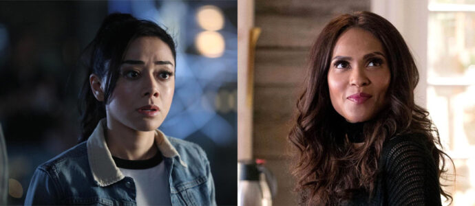 Lucifer: Aimee Garcia and Lesley-Ann Brandt at the Deepest Desires convention