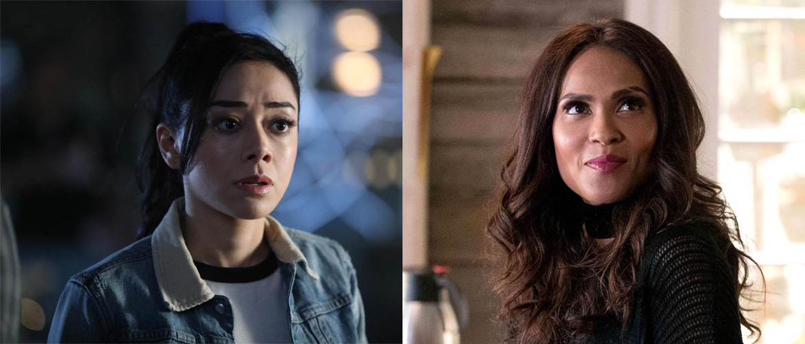 Lucifer: Aimee Garcia and Lesley-Ann Brandt at the Deepest Desires convention