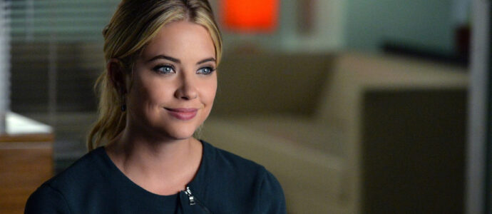 Ashley Benson, star et productrice du slasher "18 & Over"