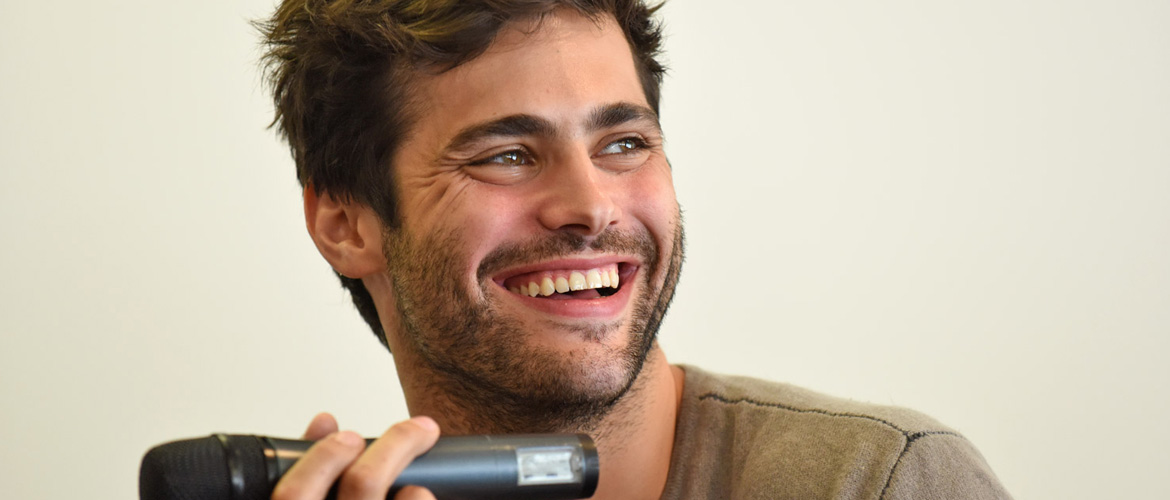 Matthew Daddario, first guest of the Dream It At Home 12 virtual convention