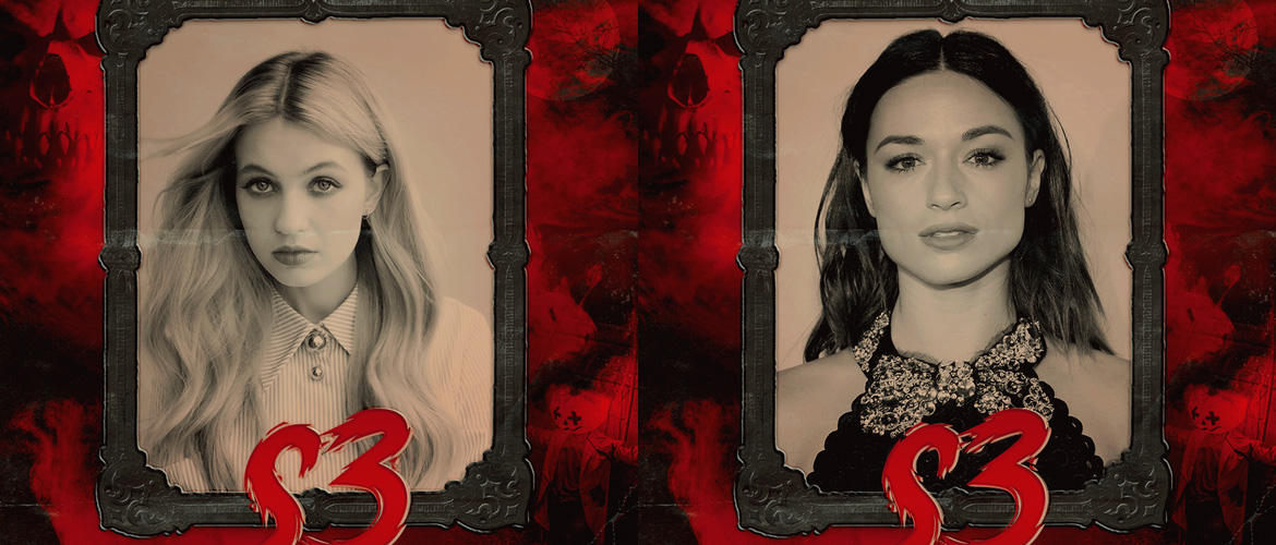 Crystal Reed and Olivia Scott Welch announced at S3 Weekend event