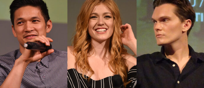 Shadowhunters: Harry Shum Jr, Katherine McNamara and Luke Baines at the Dream It At Home 14 Shadowhunters: Harry Shum Jr, Katherine McNamara and Luke Baines at the Dream It At Home 14