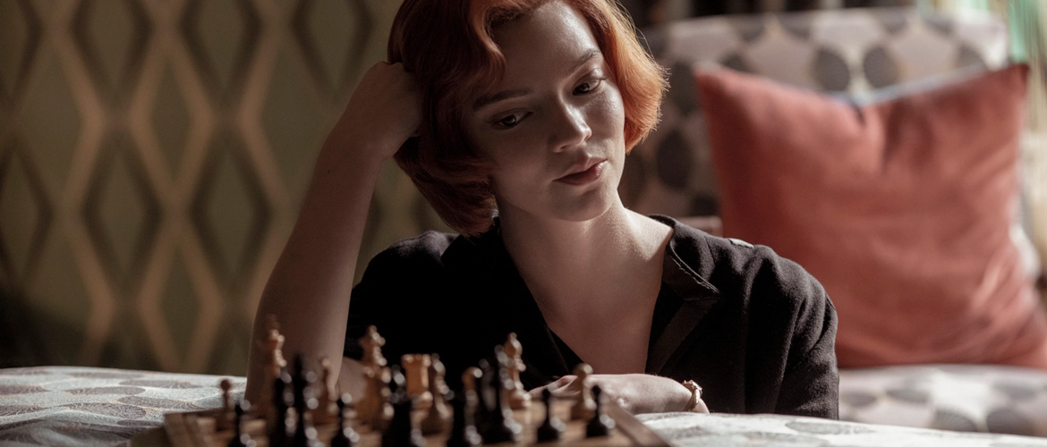 « Le jeu de la dame » : Incarnez l’héroïne Beth Harmon !