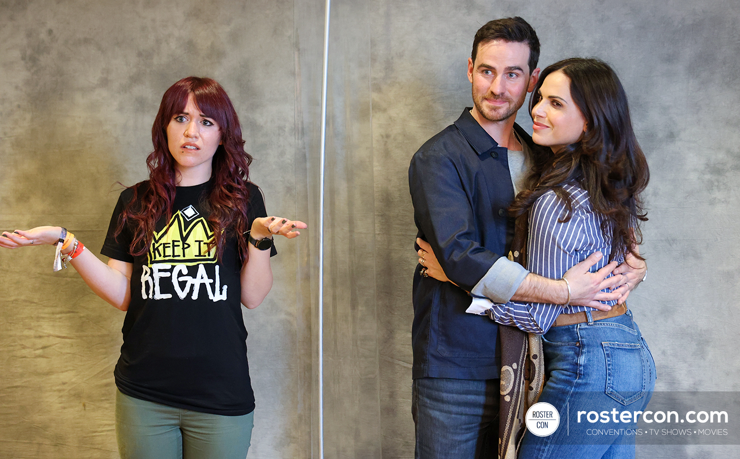 Photoshoot Lana Parilla & Colin O'Donoghue - Once Upon A Time - The Happy Ending Convention 4