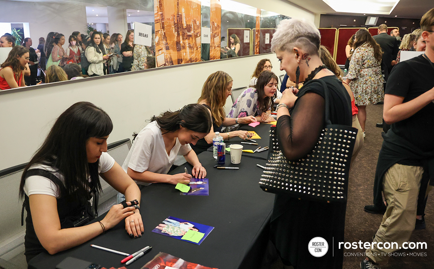 Autographs - Adelaide Kane & Megan Follows - Long May She Reign 2 - Reign