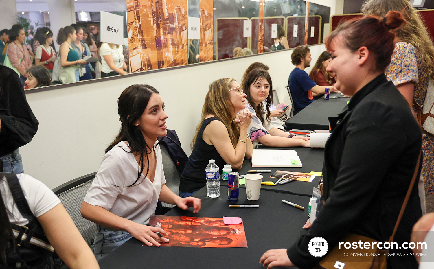 Autographs - Adelaide Kane, Megan Follows & Toby Regbo - Long May She Reign 2 - Reign