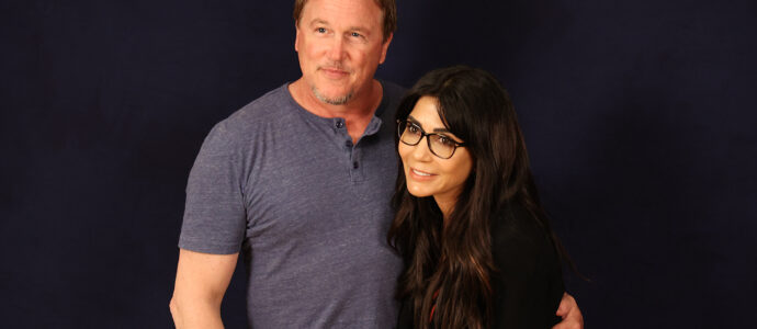Photoshoot - Lochlyn Munro & Marisol Nichols - Rivercon 3 - Riverdale