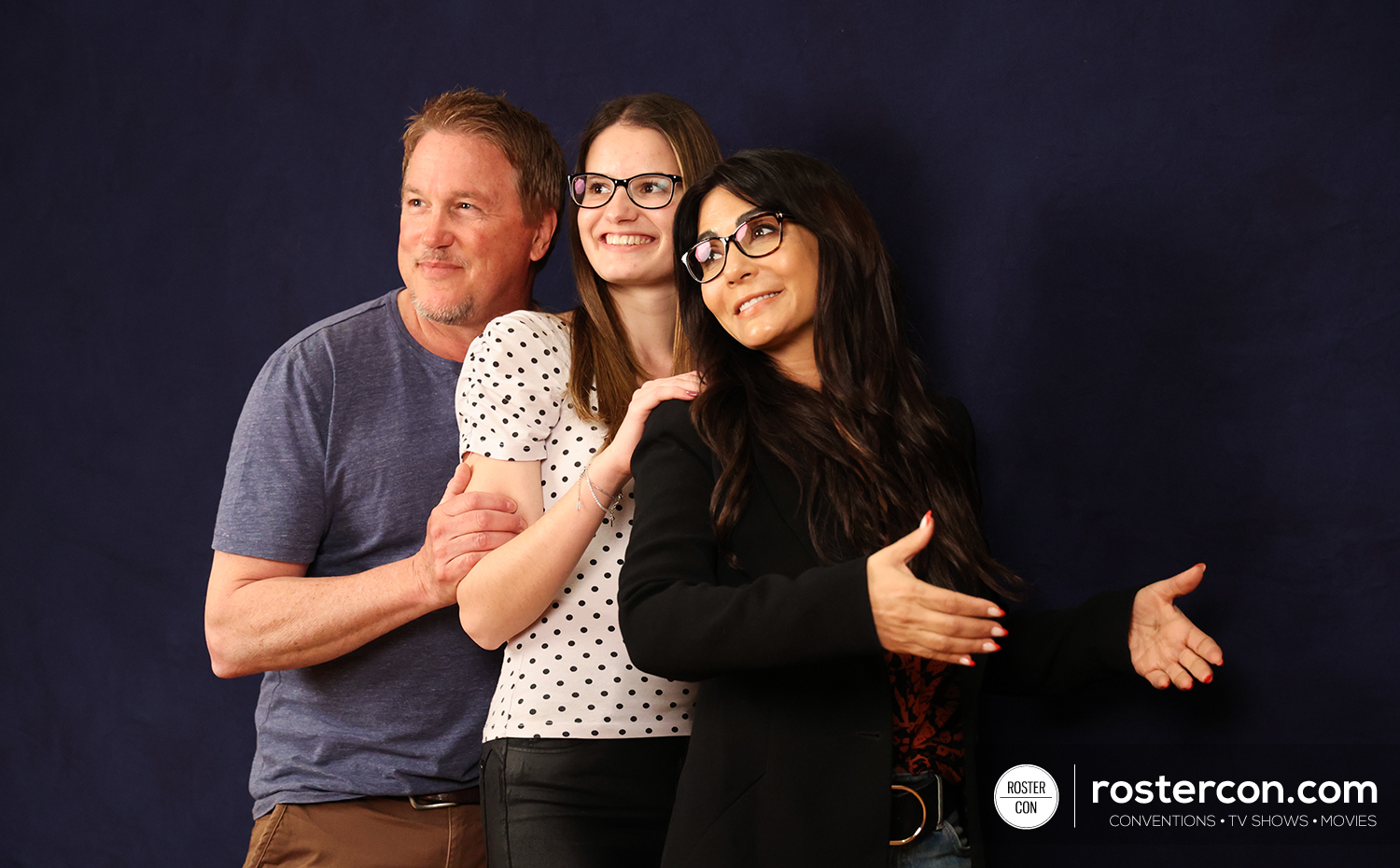 Photoshoot - Lochlyn Munro & Marisol Nichols - Rivercon 3 - Riverdale