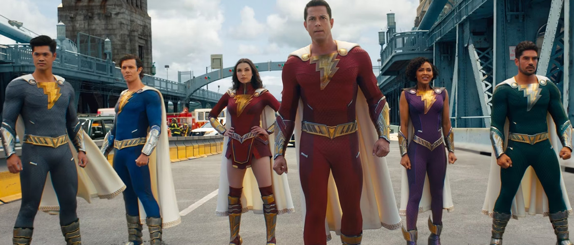 Shazam! Fury of the Gods: a trailer released during the San Diego Comic-Con