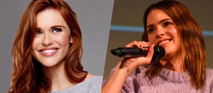 Holland Roden et Shelley Hennig à Paris en 2023