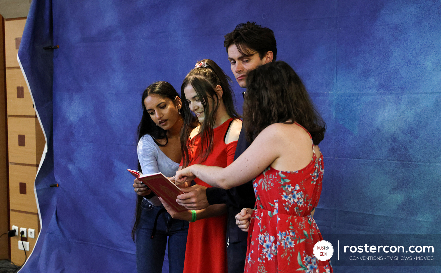 Photoshoot - Freddy Carter & Amita Suman - Shadow and Bone - A Storm of Crows and Shadows