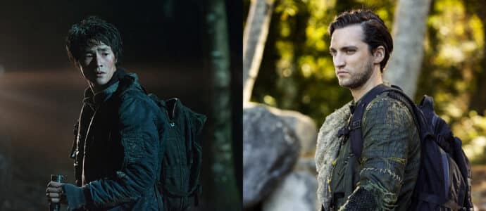 The 100: Christopher Larkin and Richard Harmon in Paris in July 2023