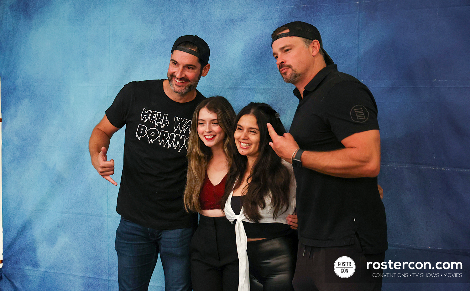 Tom Ellis & Tom Welling - Photoshoot - Straight Outta Hell - Lucifer