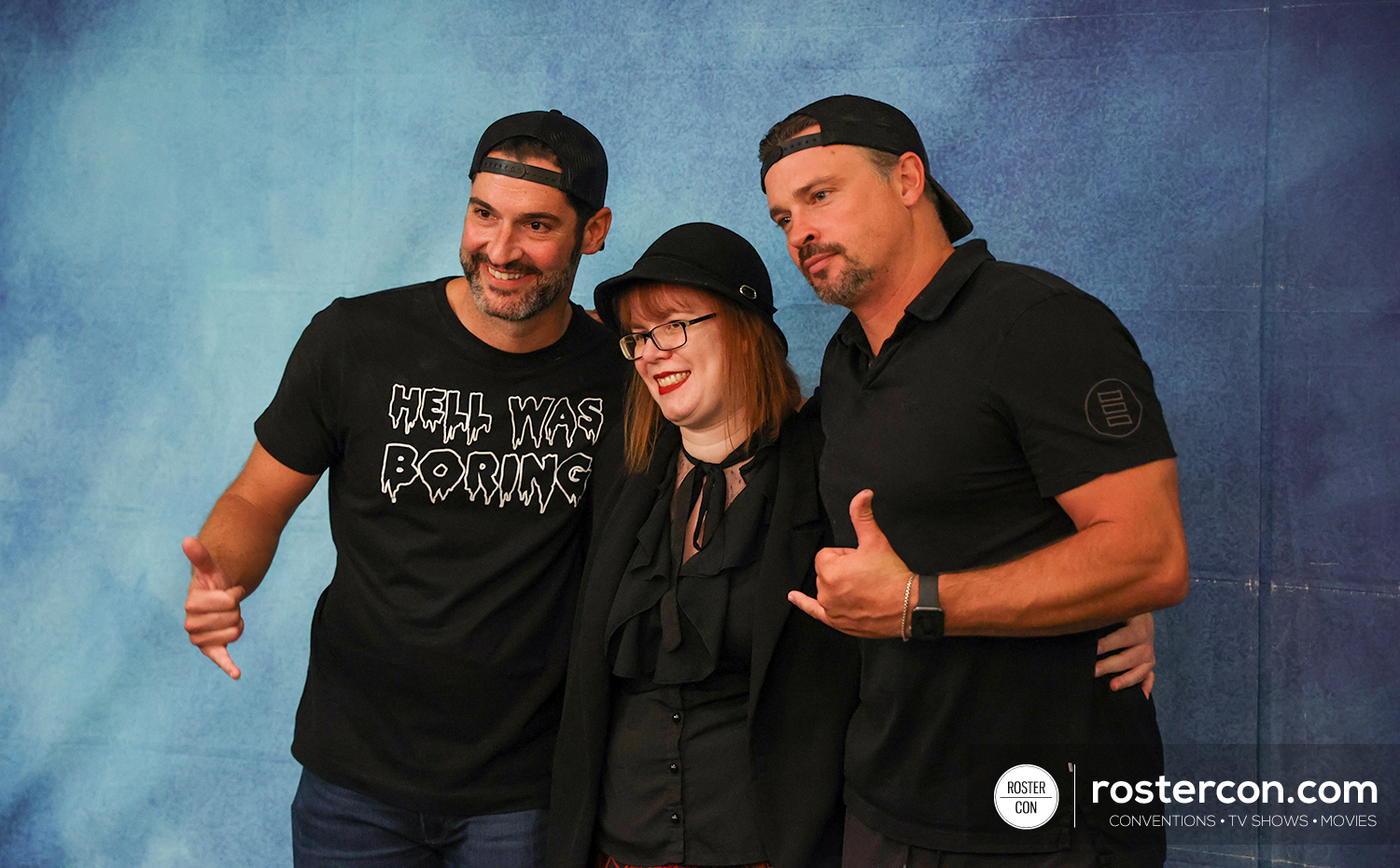 Tom Ellis & Tom Welling - Photoshoot - Straight Outta Hell - Lucifer