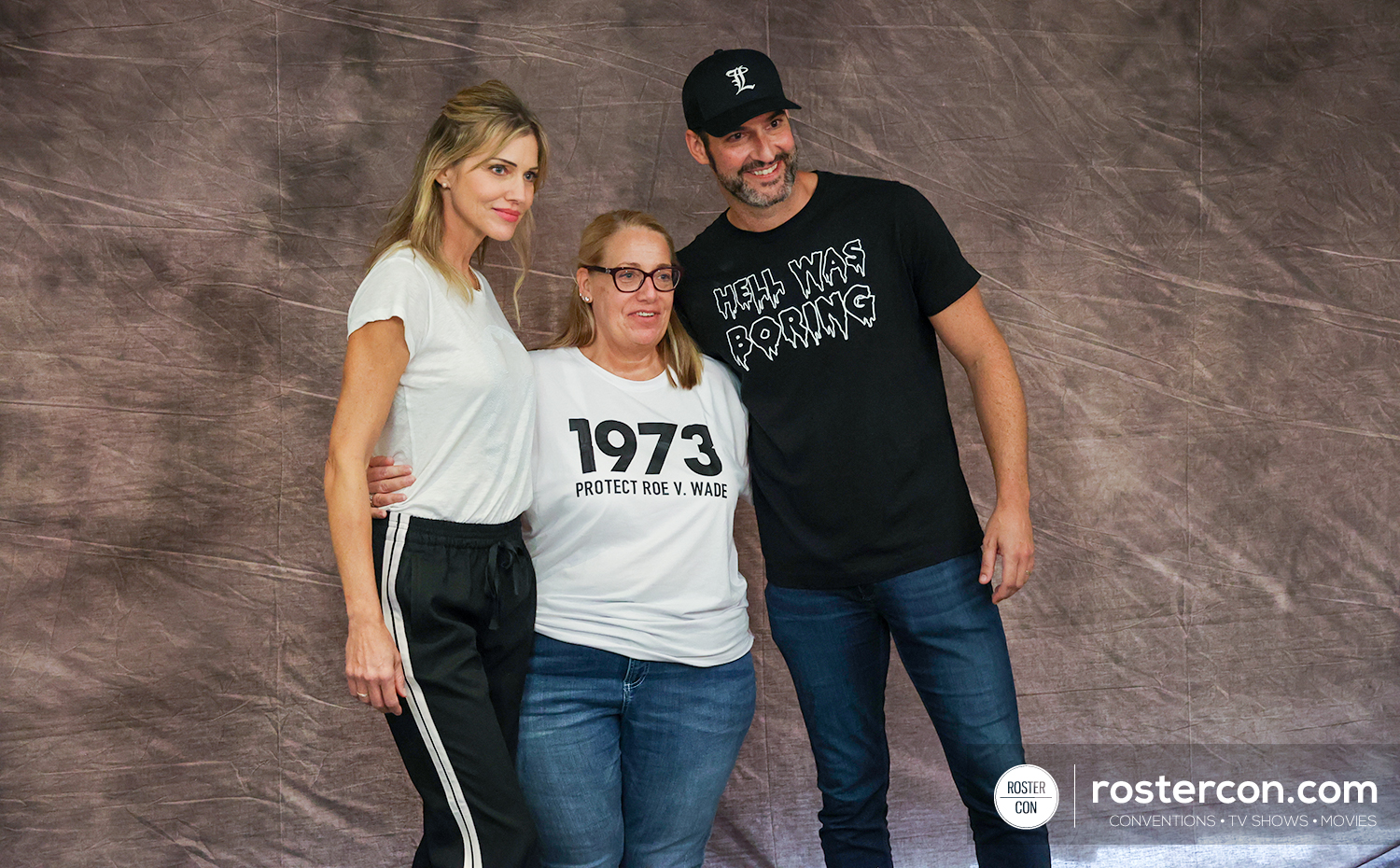 Tricia Helfer & Tom Ellis - Photoshoot - Straight Outta Hell - Lucifer