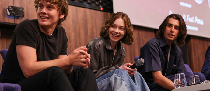 Hunter Doohan, Emma Myers & Georgie Farmer - Wednesday - Dream It Fest Paris