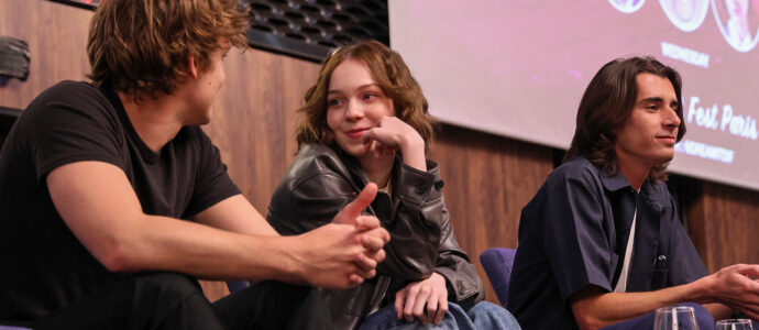 Hunter Doohan, Emma Myers & Georgie Farmer - Wednesday - Dream It Fest Paris