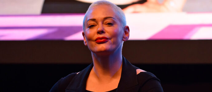 Charmed: Rose McGowan in Brussels for a convention about series of the 2000s