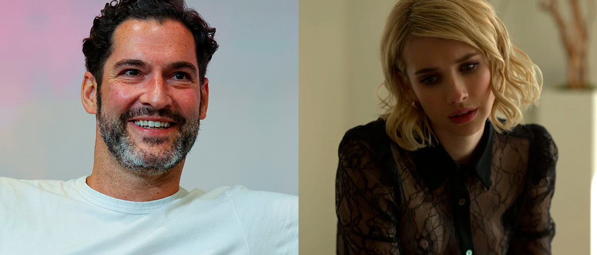 Tom Ellis and Emma Roberts in the casting of the series Second Wife
