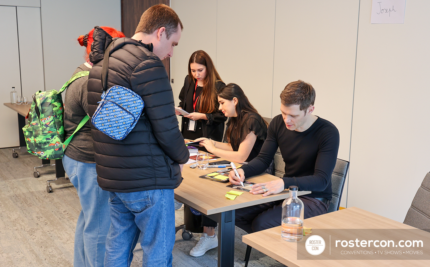 Autographes - Joseph Morgan - The Originals, The Vampire Diaries - Dream It Fest Paris