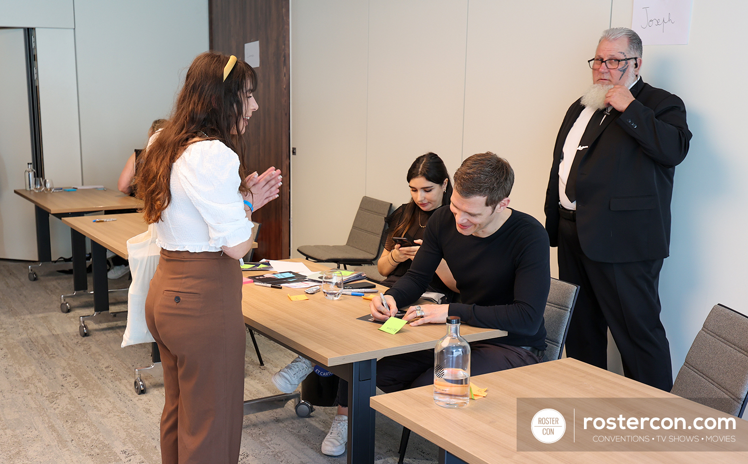 Autographes - Joseph Morgan - The Originals, The Vampire Diaries - Dream It Fest Paris