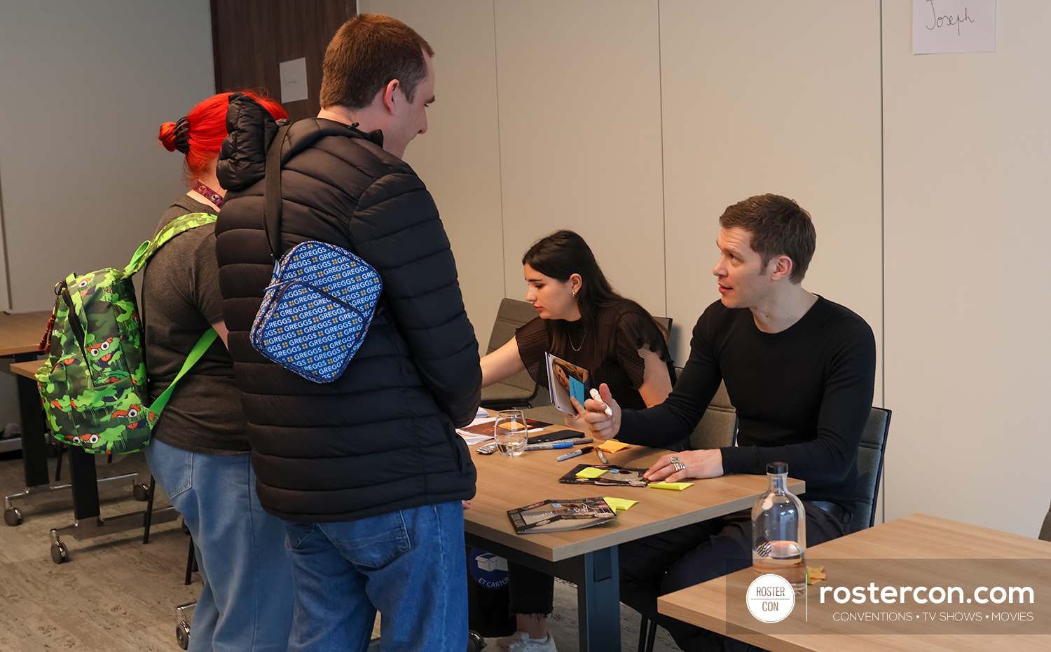 Autographes - Joseph Morgan - The Originals, The Vampire Diaries - Dream It Fest Paris