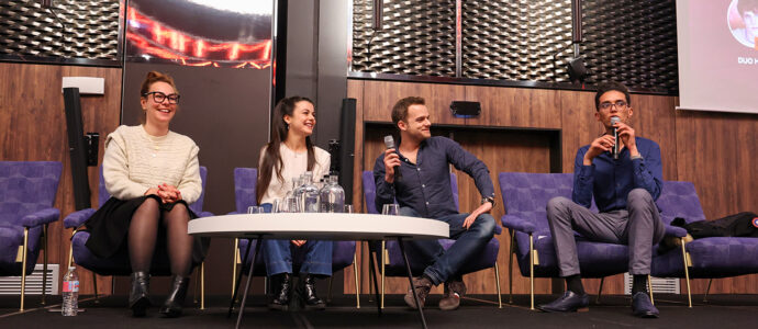 Panel - Alexia Papineschi, Lilly Caruso & Brice Ournac – Stranger Things, Wednesday – Dream It Fest Paris