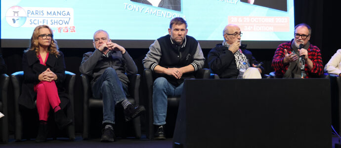 Lea Thompson, Kevin McNally, Mark Pellegrino, Tony Amendola & David Hewlett - Paris Manga & Sci-Fi Show 34 by TGS