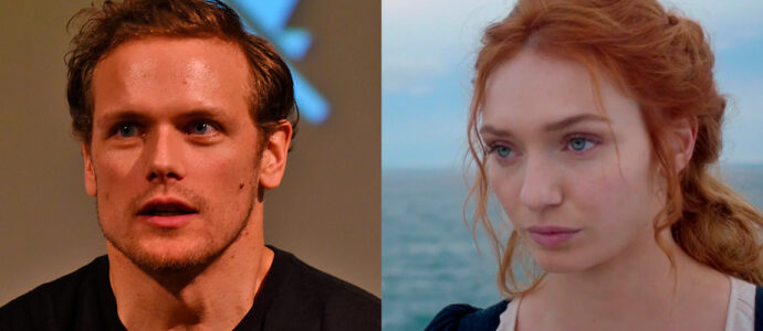 Sam Heughan (Outlander) et Eleanor Tomlinson (Poldark) au casting de la série The Couple Next Door