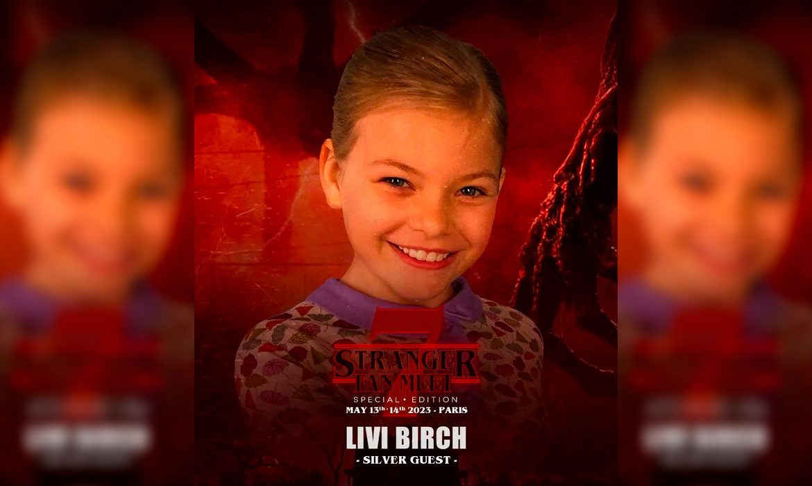 Livi Birch (Stranger Things) at the SMF7 convention