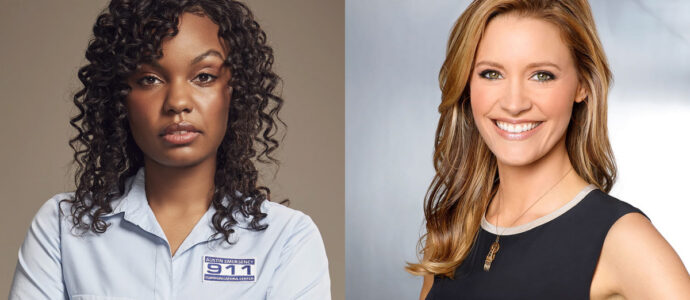 Sierra McClain (9-1-1: Lone Star) and KaDee Strickland (Private Practice) in France for a convention