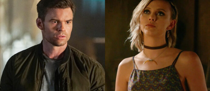 The Originals: Daniel Gillies & Riley Voelkel at a convention in France in 2024