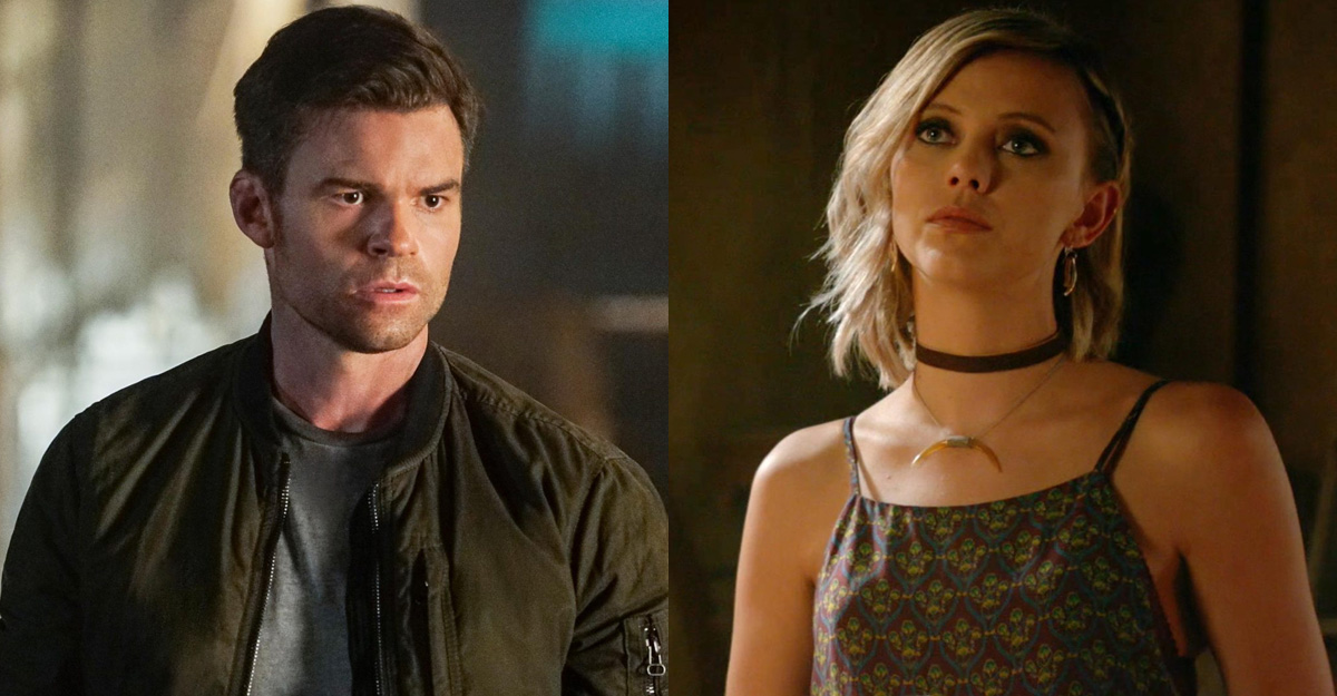 The Originals: Daniel Gillies & Riley Voelkel at a convention in France in 2024