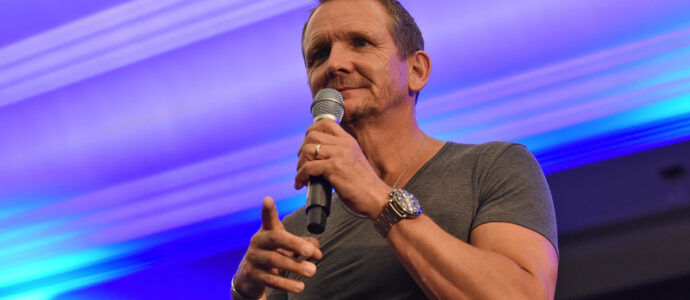 Sebastian Roché (The Vampire Diaries, The Originals) in Paris in 2024 to meet his fans