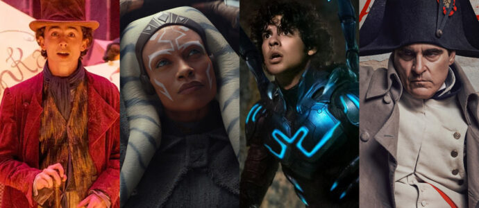Wonka, Ahsoka, Blue Beetle, Napoleon: four trailers not to be missed these days