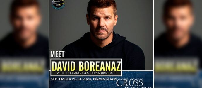 David Boreanaz in the UK in September 2023