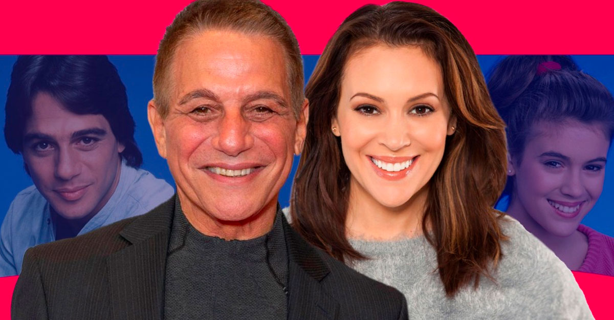 Alyssa Milano and Tony Danza (Who's the Boss?) are reuniting for a convention