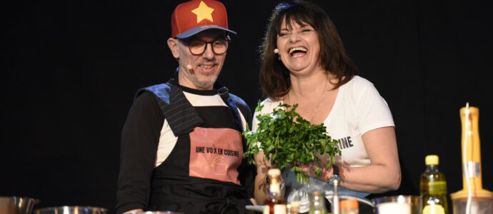 Davy Mourier & Nathalie Homs - Une voix en cuisine - Geek Days Rennes 2024