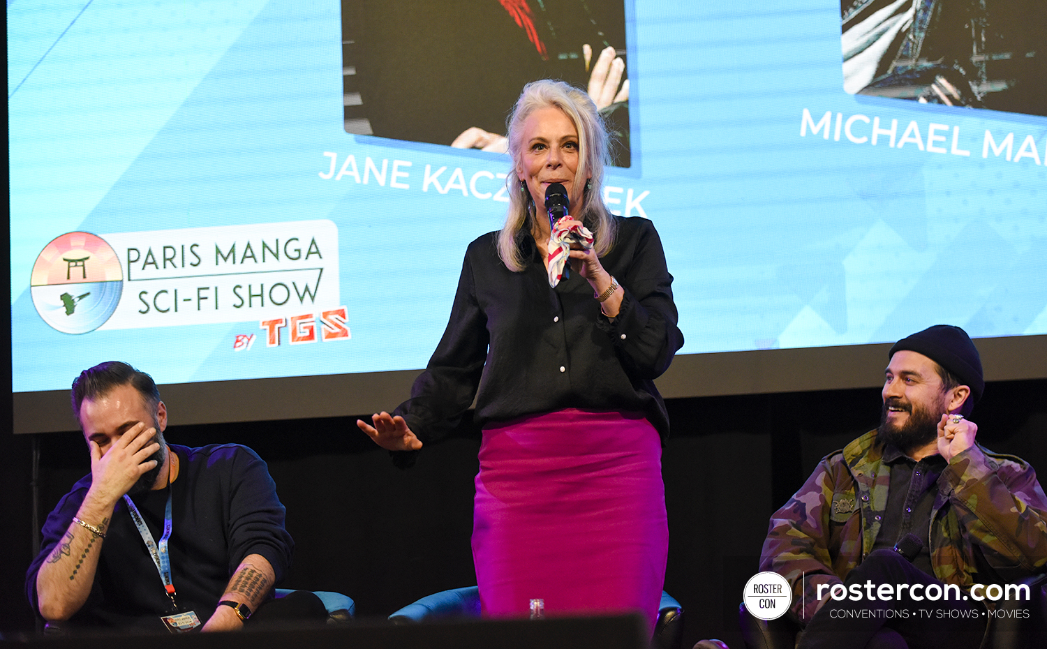 Jane Kaczmarek & Michael Malarkey - Paris Manga & Sci-Fi Show 35 by TGS