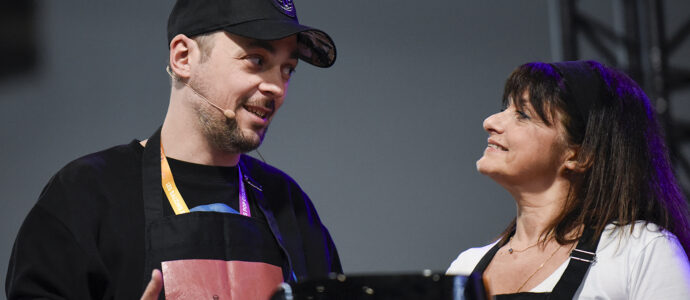 Aur&eacute;lien Portehaut & Nathalie Homs - Une voix en cuisine - Paris Manga & Sci-Fi Show 35 by TGS