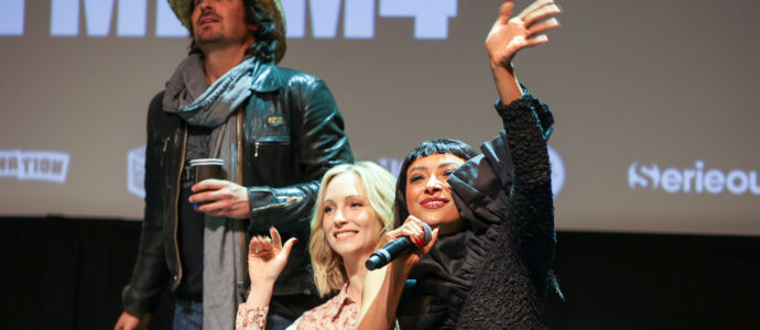 Candice King, Kat Graham & Ian Somerhalder - Opening Ceremony - Forever Mystic Falls Fan Meet 4 - The Vampire Diaries
