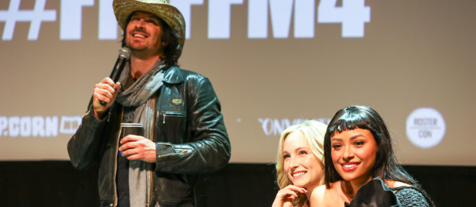 Candice King, Kat Graham & Ian Somerhalder - Opening Ceremony - Forever Mystic Falls Fan Meet 4 - The Vampire Diaries