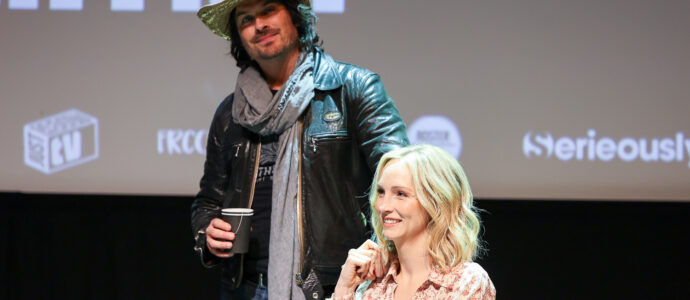 Candice King & Ian Somerhalder - Opening Ceremony - Forever Mystic Falls Fan Meet 4 - The Vampire Diaries