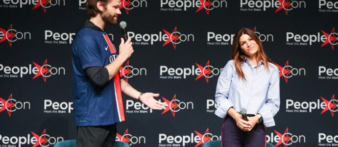 Jared Padalecki & Genevieve Padalecki - Supernatural - DarkLight Con 6